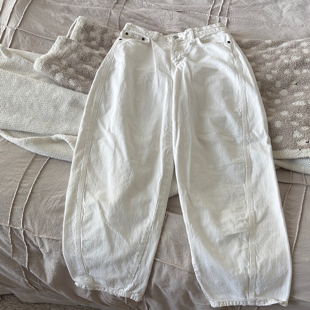 Zara Cream Trousers